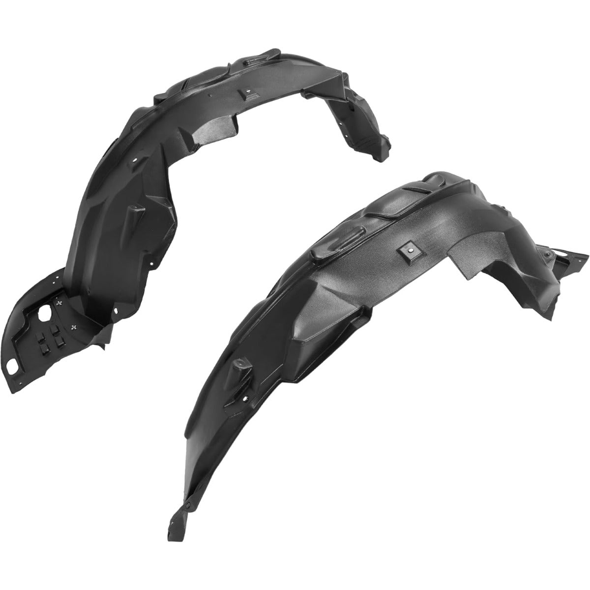Front Pair Fender Liner Inner Panel for 2012-2015 Honda Civic Replacement for Wheel Liner Splash Shields Guard Driver & Passenger Side