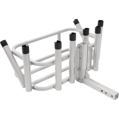Fishing Rod Rack Compatible with 2" Receiver Hitch