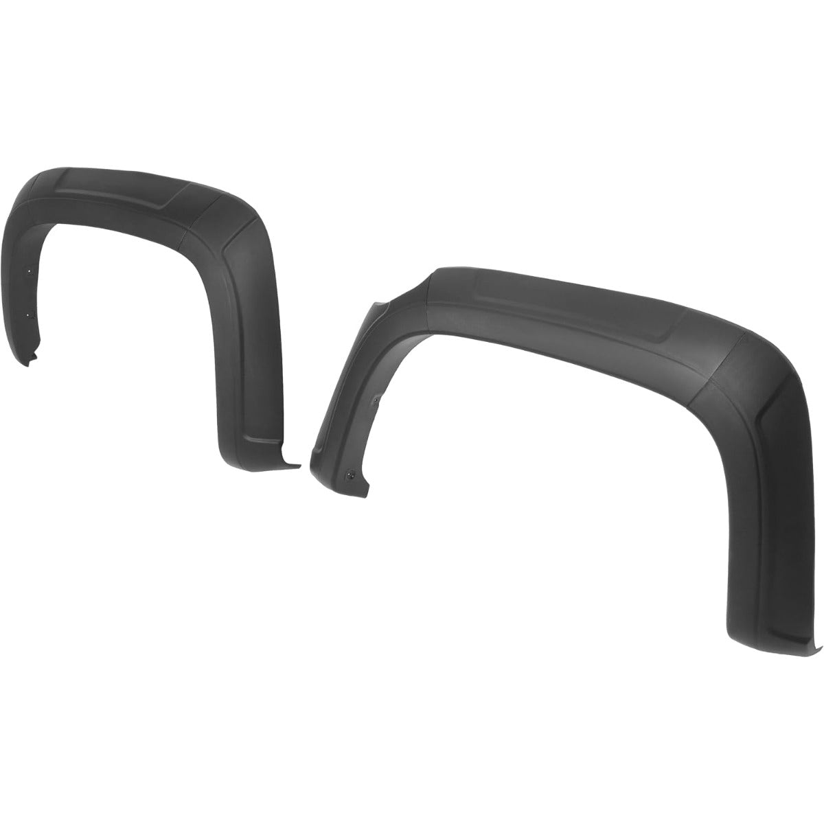 Fender Flare Compatible with 2015-2021 Chevy Chevrolet Colorado | 5.1' bed/Short Beds Model Only Front & Rear 4Pcs Wheel Arch Cover Protector Set Plastic(PP) Textured Black