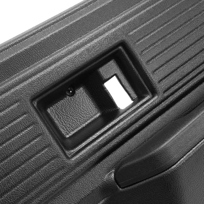 Front Door Panels Compatible with 1977-1980 Chevrolet Chevy GMC Truck Inner Trim Panel Black Pair LYAP-X1211