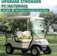 Load image into Gallery viewer, Tinted Windshield Compatible with 1982-2000.5 Club Car DS Golf Cart Smoke Style Fold Down Windscreen B23-61-S
