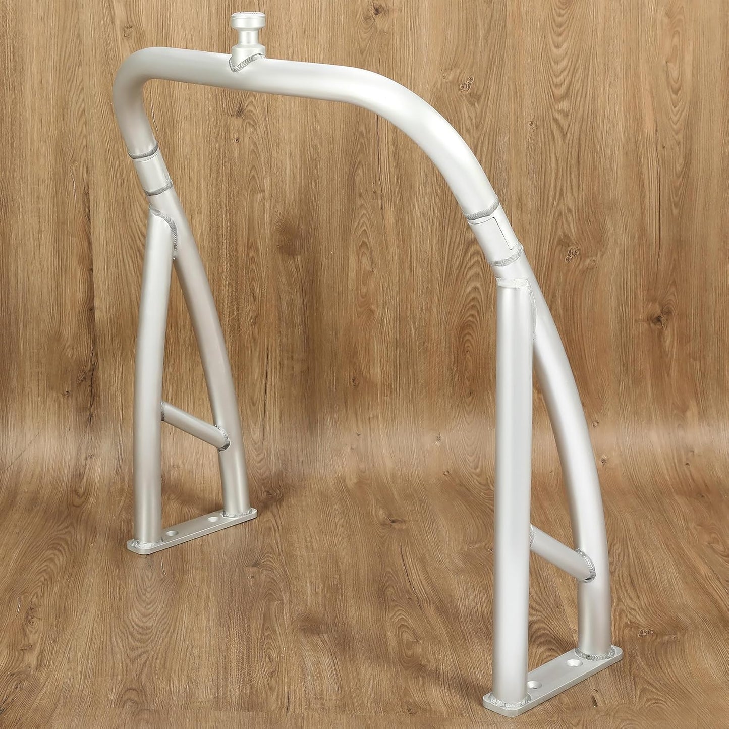 Rear Ski Tow Bar Universal Compatible with Pontoon Boats Outboard Motor Pylon Pole Width 43inches (Aluminum) LYOM-024