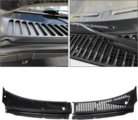 Load image into Gallery viewer, HECASA Windshield Wiper Cowl Vent Grille Compatible with 1999-2007 Ford F250 F350 F450 F550 Super Duty 2000-2005 Excursion Replace for 3C3Z-25022A68-AAA 4C3Z-25022A69-AAA Windscreen Covers Panels Kit LYAP-244S
