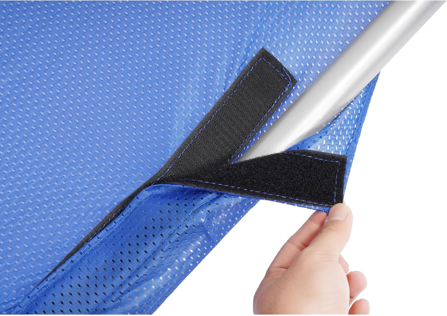 Boat Sun Shade Compatible with Boats 25 FT and Under Stern Boat Center Console Sun Shade Aluminium+Cloth -Blue