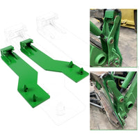 Load image into Gallery viewer, Tractor Loader Quick Tach Weld On Mounting Brackets Compatible with John Deere Tractor Loaders
