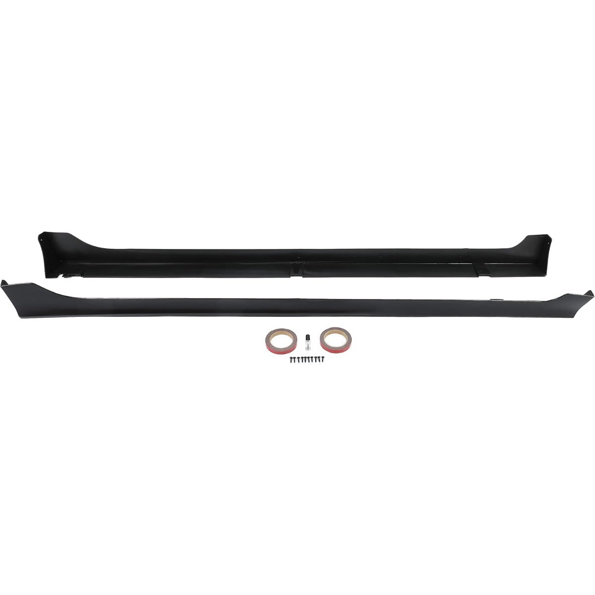 Side Skirt Compatible with 2013-2017 Honda Accord 4DR Sedan Models Rocker Panels Guard Splitter Extension Spoiler Black PP
