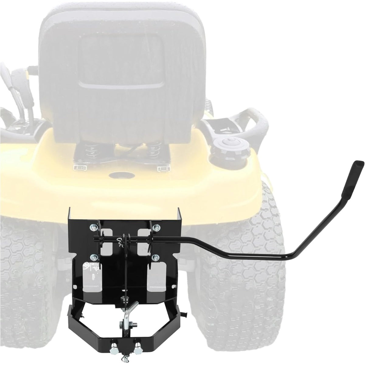 Sleeve Hitch Compatible with Husqvarna Cub Cadet Craftsman MTD Garden Lawn Mower Tractors Replacement for 585607901 Steel Powder Coated Black