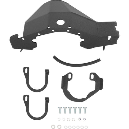 Front Differential Skid Plate Compatible with 2018-2023 Jeep Wrangler JL & 2020-2023 Gladiator JT Dana 44 Axle Steel Powder Coated