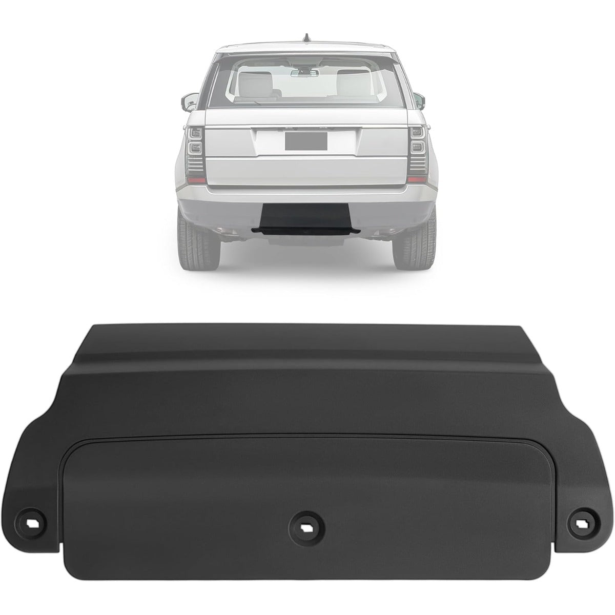KUAFU Bumper Trailer Hitch Cover Tow Eye Hitch Bar Compatible with Range