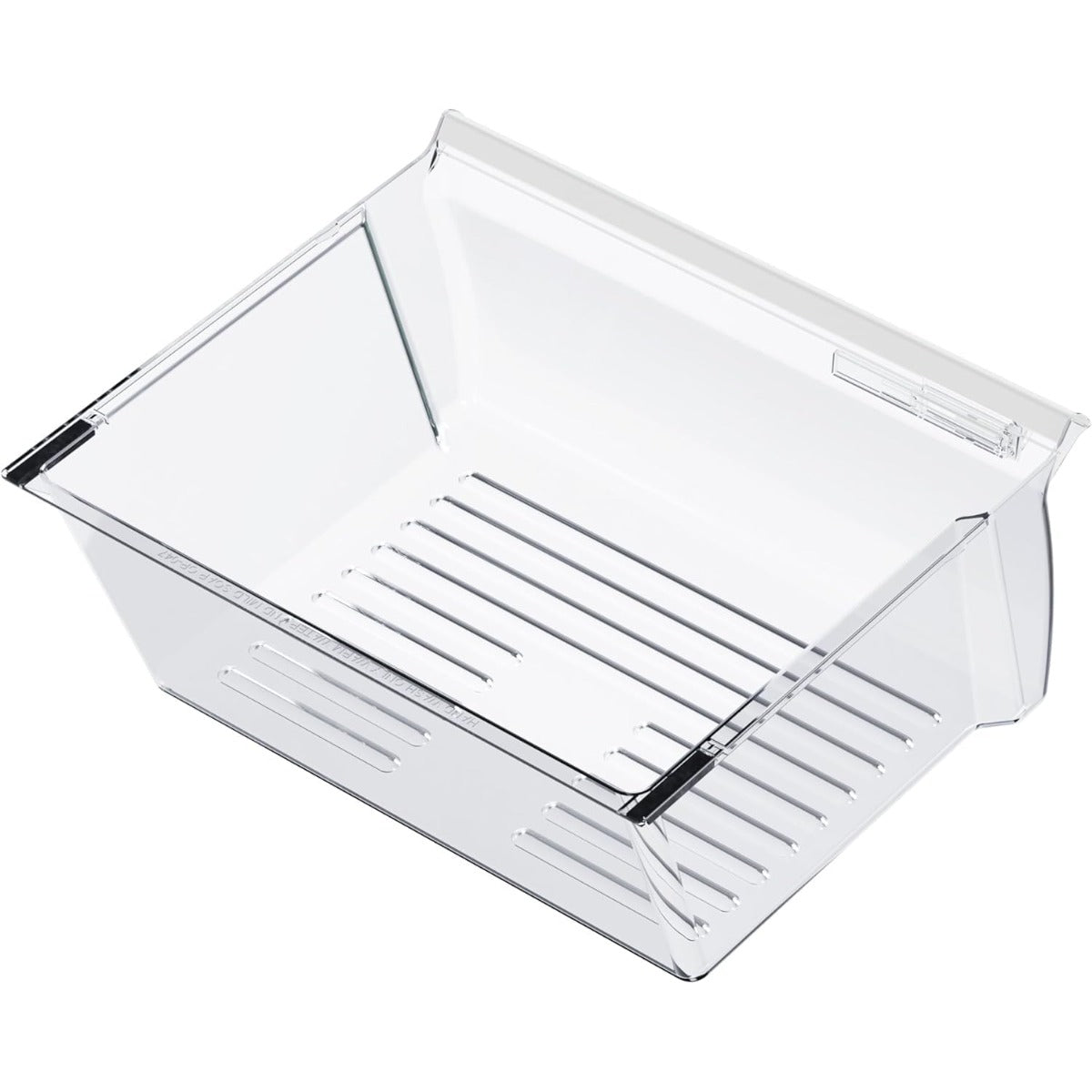 2188656 Replacement Crisper Drawer (Upper) Compatible with Whirlpool Kenmore Refrigerator Upper Bin with Humidity Control Plastic (PS) Clear LYOP-047