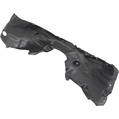 Front Right Inner Fender Liner Compatible with 2018-2024 Toyota Camry SE/XSE/TRD/Hybrid SE/XSE/TRD North American Model w/o Insulation Foam Replace for TO1249214 Plastic(PE) Unfinished Black