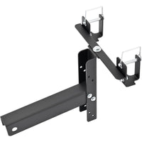 Load image into Gallery viewer, KUAFU Single Trash Can Hitch 2-inch Trash Can Receiver Mounted Garbage Hook for Lawn Mower Garden Tractors Steel Black
