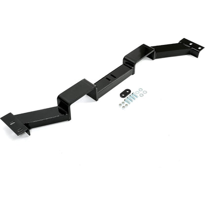 KUAFU Transmission Crossmember Double-Hump Compatible with 1978-1988 GM-2 GM G-Body Chevrolet Monte Carlo Coupe 2-Door Fits 700R4, 4L60, 4L60-E Transmission Powder Coated Steel