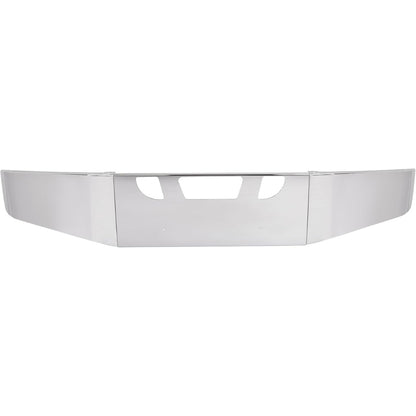 ALMULOO Front Bumper Compatible with 2005-2021 Volvo VHD Set Forward Front Axle