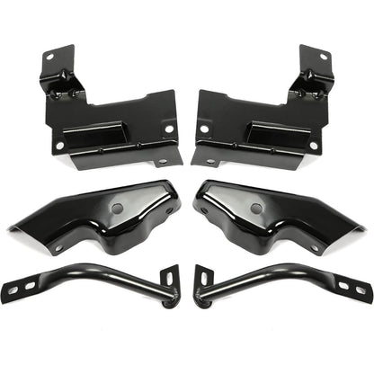 KUAFU 6PCS Front Bumper Brackets Compatible with 2003-2006 Silverado 1500