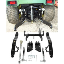 Rear 3 Point Hitch Kit Compatible with John Deere Tractor Models 318, 322, 330, 332, 420 and 430 Diesel & 316 with The Onan Engine Receiver Hook