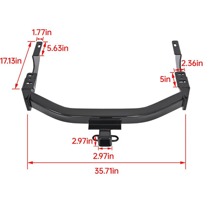 KUAFU Class 4 Trailer Hitch Compatible with 97-16 F250 F350 F450 97-04 F150