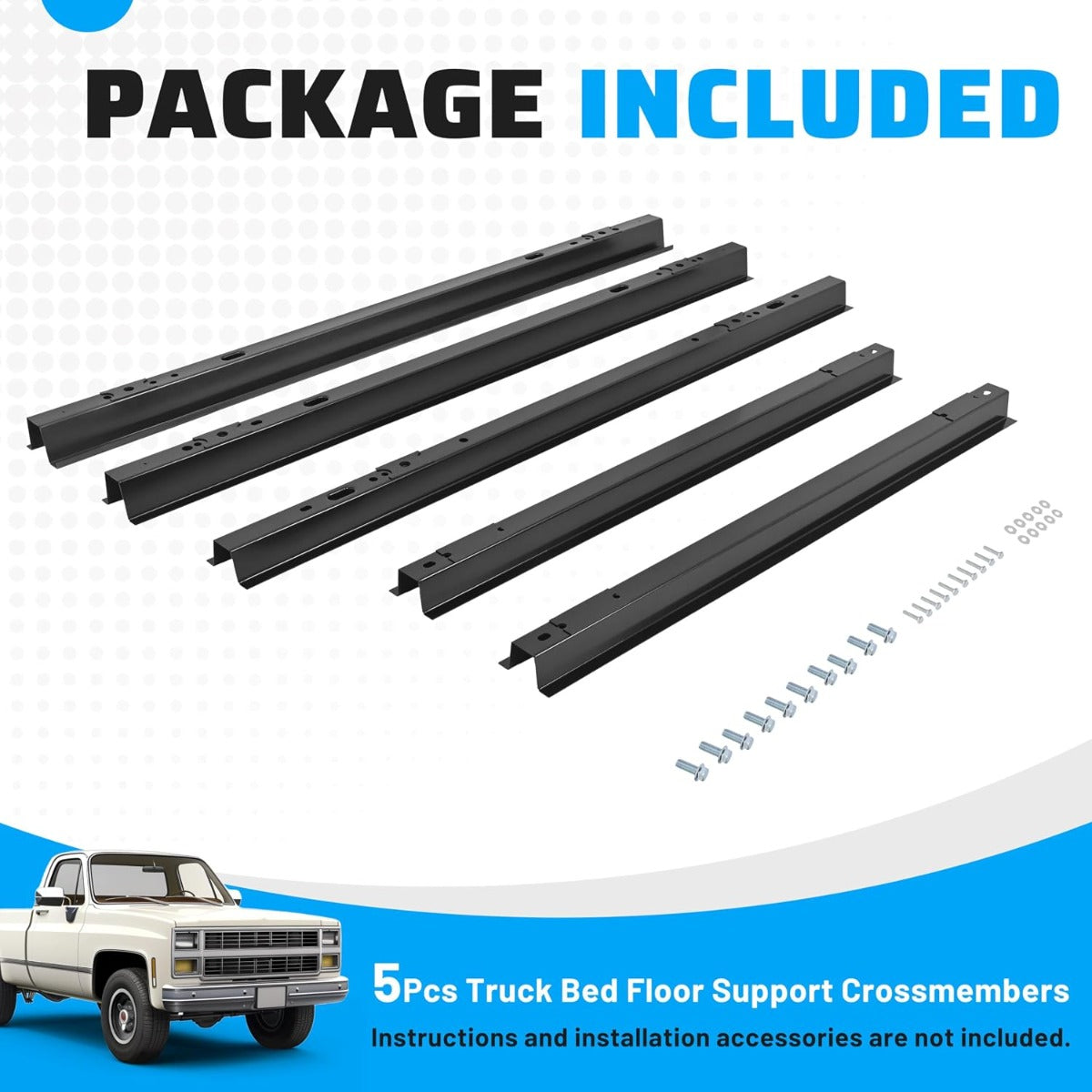 Truck Bed Floor Support Crossmember Replacement for 15646509