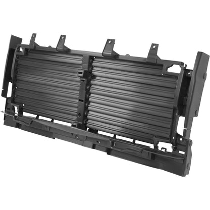 Active Radiator Shutter Assembly Compatible with 2019-2023 Chevrolet Silverado 1500 LTD Replacement for 84652494 GM1206103 Grille Shutter Plastic Black