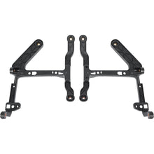 Front Bumper Bracket Compatible with 2013-2018 Dodge Ram 1500 and 2019-2024 Dodge Ram 1500 Classic LH & RH Replacement for CH1061108 68232454AA Plastic(PA6) Black