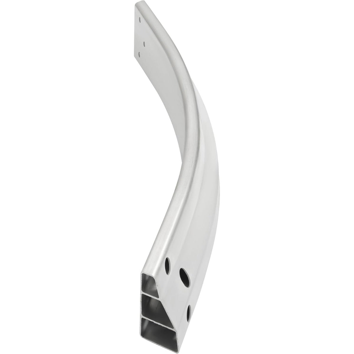 ALMULOO Silvery Rear Bumper Reinforcement Compatible with 2017-2023 Tesla Model 3 Replacement for TA1106100 109531400C 153048499B Aluminium