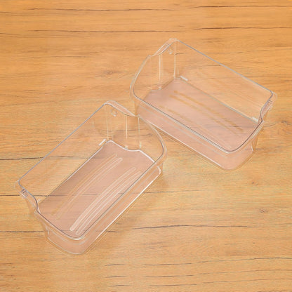 Kojem 240324502 AP2549806 Replacement Refrigerator Door Bin Shelf Compatible with Frigidaire Kenmore Electrolux Refrigerator Replacement for 844402 PS429767 AP429767 2 PCS Clear