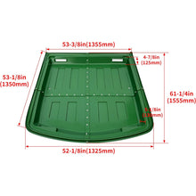 Tractor Canopy Compatible with 2140 2350 3040 3055 4030 4040 4955 8430 8440 8450 Tractors Replacement for AR74143 Top Windproof Waterproof