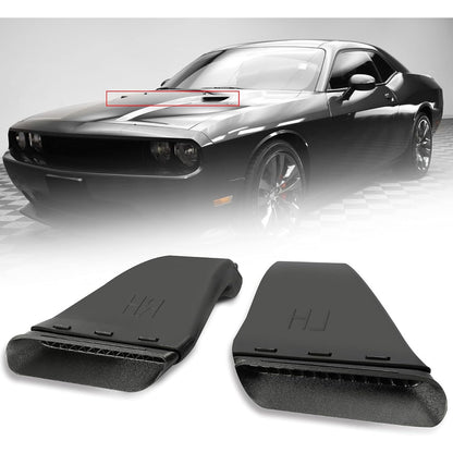Kojem Hood Scoop Vent Compatible with 2008-2014 Challenger R/T