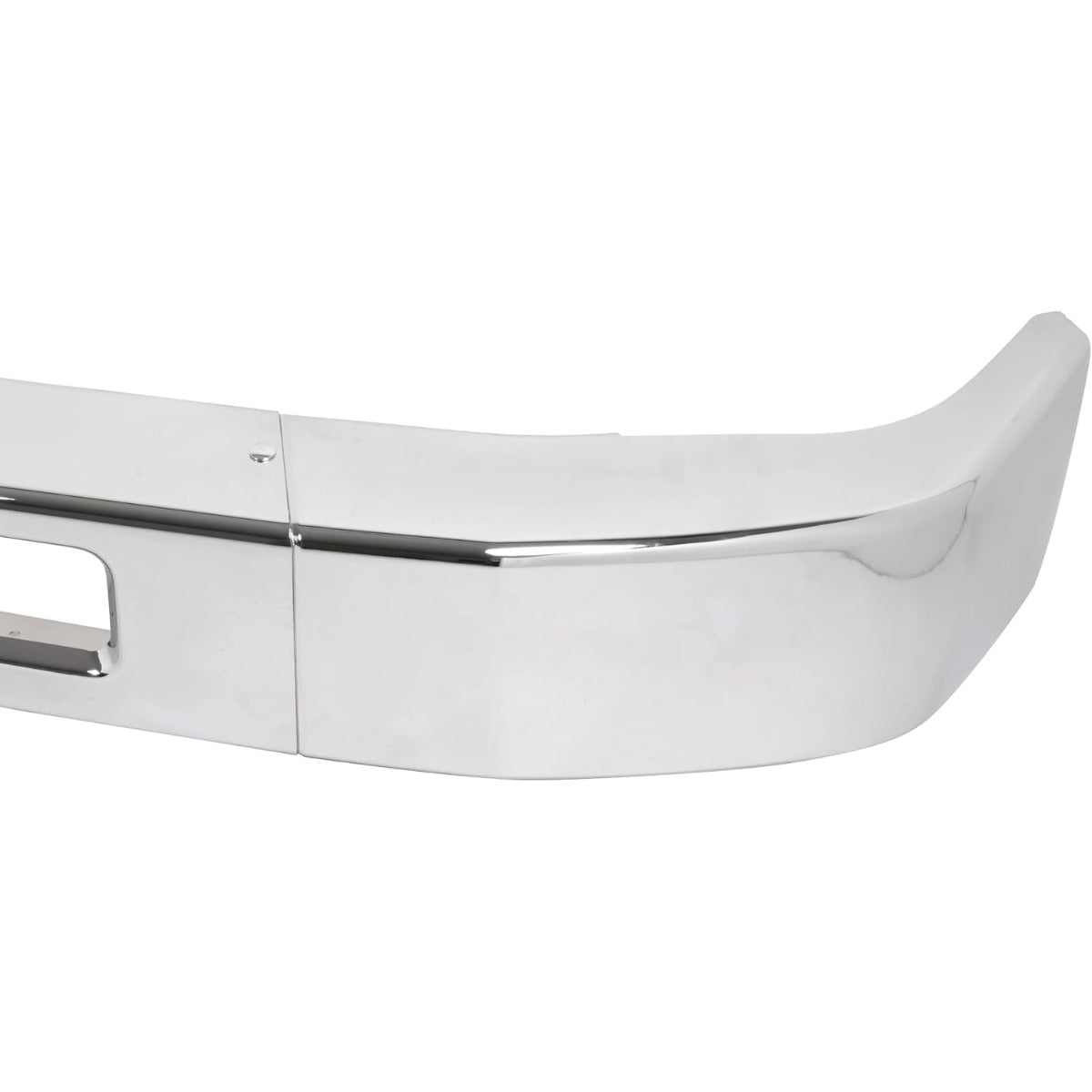ALMULOO Steel Front Bumper Face Bar Compatible with 2008-2014 Ford E-150/E-250 and 2008-2019 Ford E-350 Super Duty/E-450 Super Duty Replace 8C2Z17757B FO1002410 Chrome Silvery split design in 3pcs