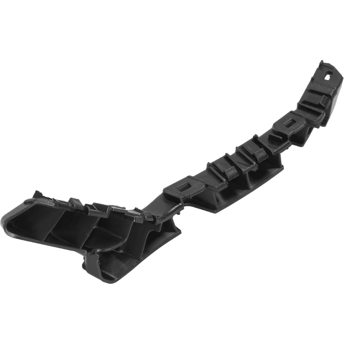 ALMULOO Black Front Bumper Bracket Compatible with 2010-2017 Chevrolet Equinox Replacement for GM1032116 84059892 Left Side