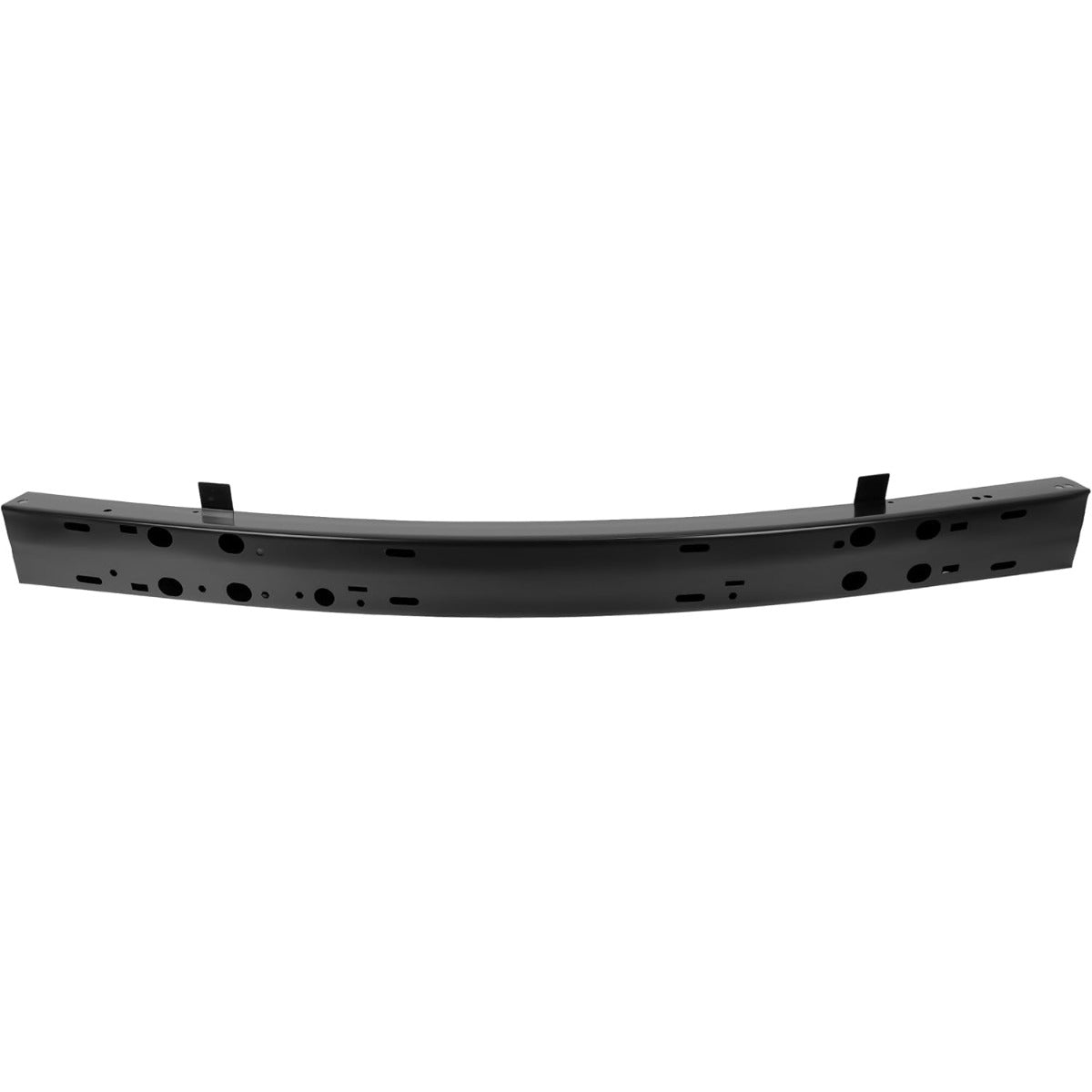 Front Bumper Reinforcement Compatible with 2005-2023 Chrysler 300 & Dodge Challenger Charger Magnum 68100209AE 68100209AF CH1006222 Bumper Impact Absorber Bar Black Electrophoresis Steel