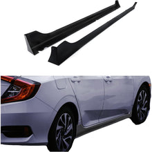 Side Skirt Compatible with 2013-2017 Honda Accord 4DR Sedan Models Rocker Panels Guard Splitter Extension Spoiler Black PP