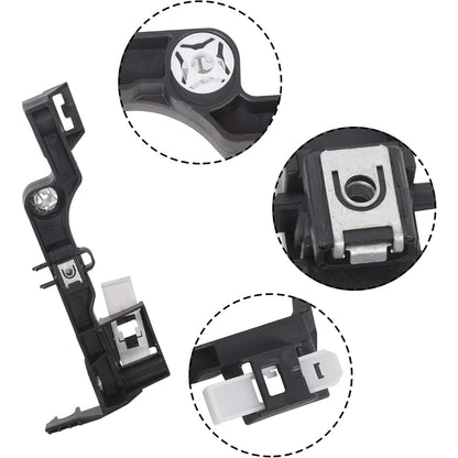 Pair Headlight Lamp Mounting Bracket Compatible with 2009-2020 Dodge Ram 1500 2500 3500 4500 5500 Pickup Truck Headlamp Bracket Driver & Passenger Side