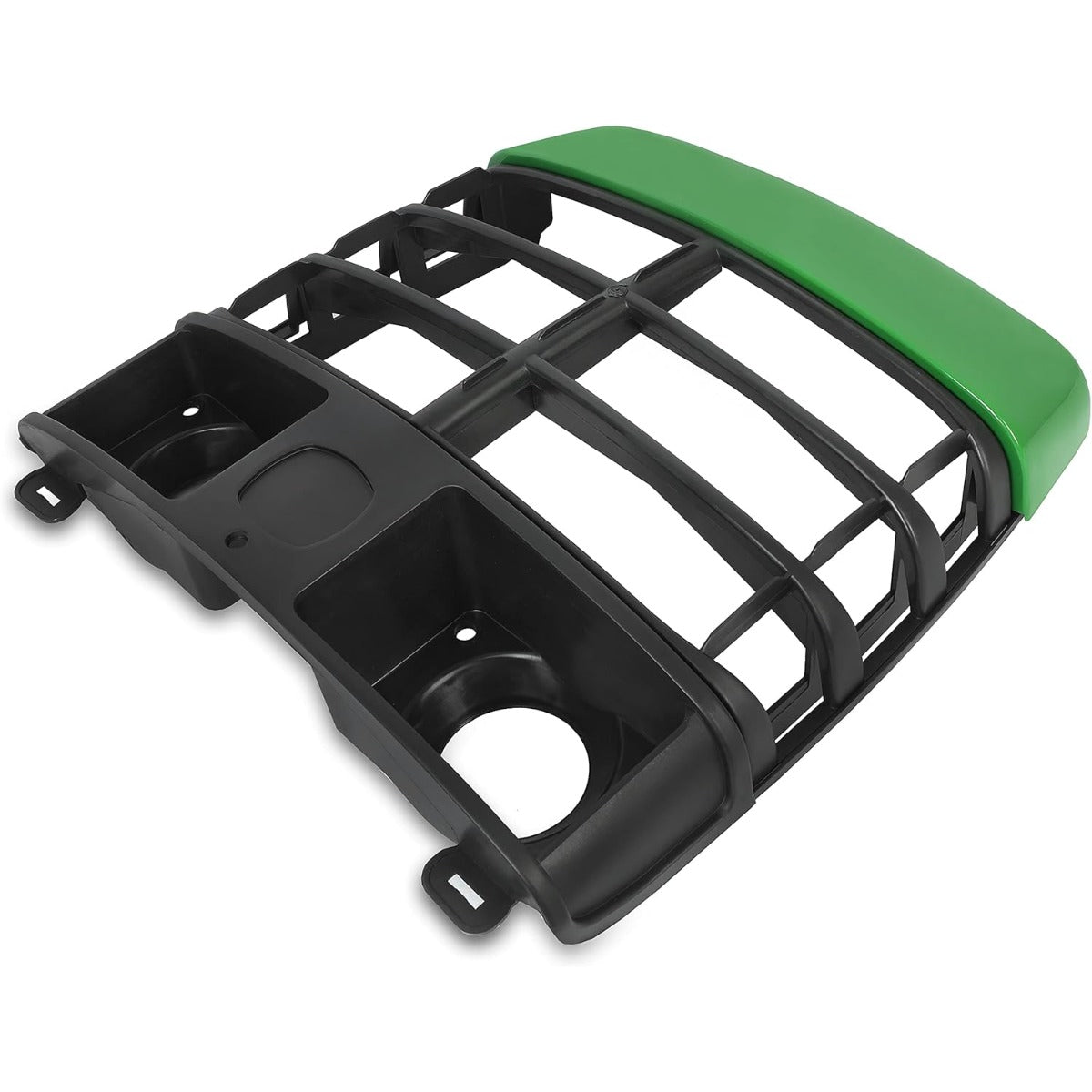 Tractor Front Grille Grill Replacement for LVA11379 Compatible with John Deere 4200 4210 4300 4310 4400 4410 4500 4510 4600 4610 4700 4710 Lawn Mower Black&Green