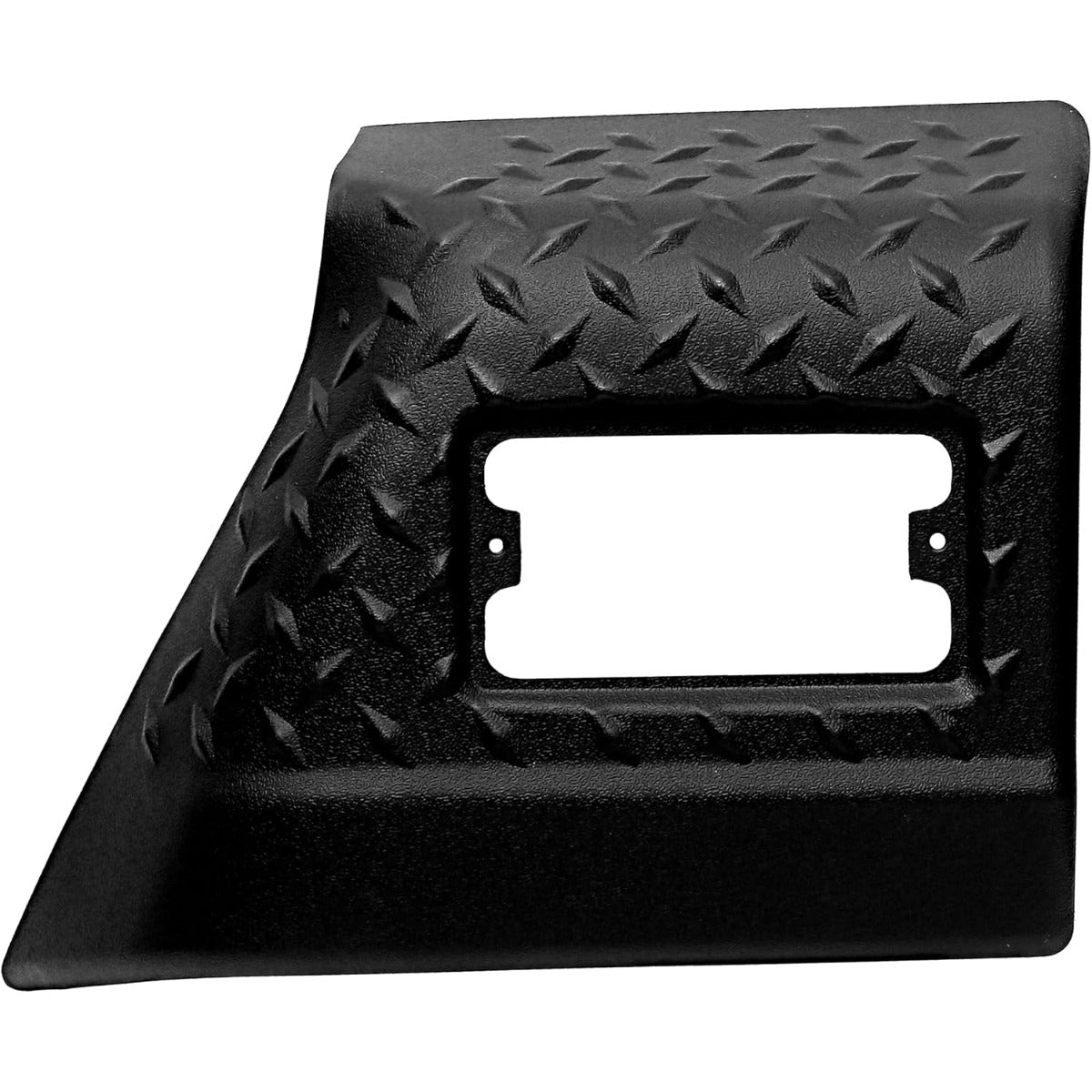 KUAFU Fender Bug Chip Guards Front Body Armor Compatible with 1997-2006 Jeep Wrangler TJ Replacement for 11650.20 Black Textured