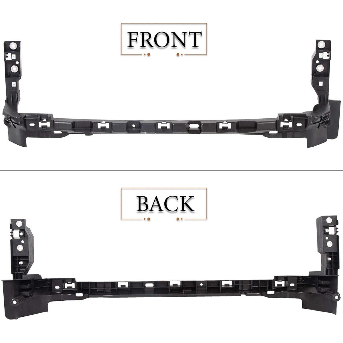 Lower Grille Reinforcement Compatible with 2011-2016 Ford F-250 F-350 F-450 F-550 Super Duty Replace for FO1223128 BC3Z-17A792-B BC3Z17A792 LYAP-329S