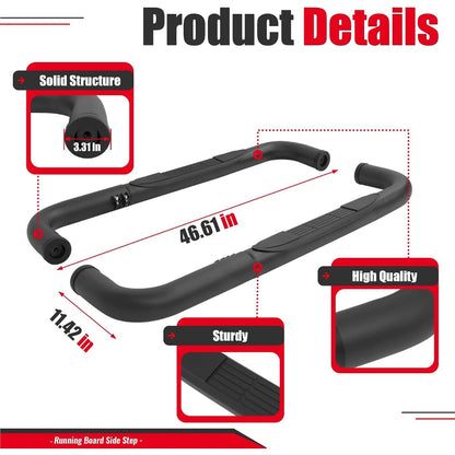 Running Board Step Compatible with 1999-2018 Silverado