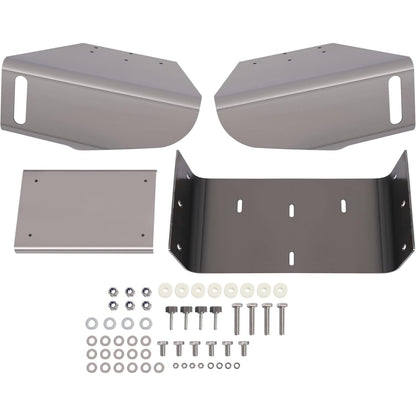 Fender System Kit Compatible with 1963-1967 John Deere 110 112 Round Fender Lawn/Garden Tractors Steel Anti-Rust Oil