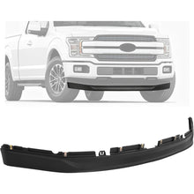 ALMULOO Black Front Bumper Valance Compatible with 2018 2019 2020 Ford F150 Replacement for FO1095299 JL3Z17626AB Textured Plastic(PP)