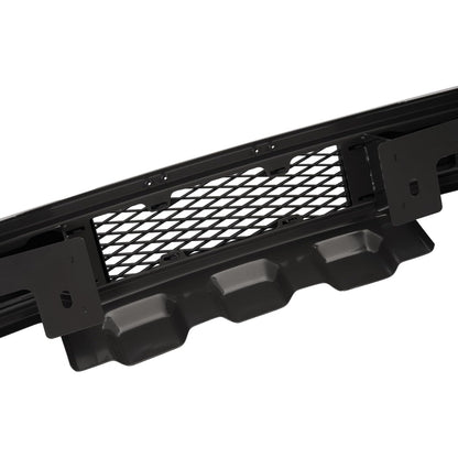 Front Bumper W/LED Fog Lights Compatible with 2009 2010 2011 2012 2013 2014 Ford F150 Crew/Extended Cab Pickup 4-Door/Standard Cab Pickup 2-Door Except Raptor Model, Raptor Style Bumper 3 Pcs