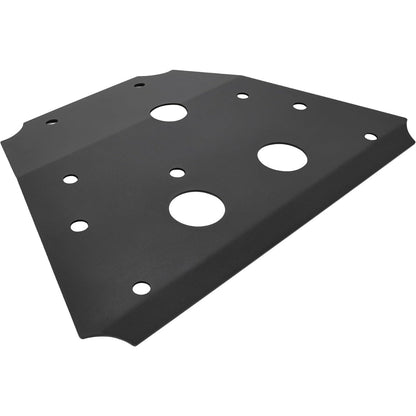 Rear Transmission Skid Plate Compatible with 2020-2024 Kawasaki KRX KRX4 KRX 1000 Crossmember Lower Guard Skid Plate Transmission Protection