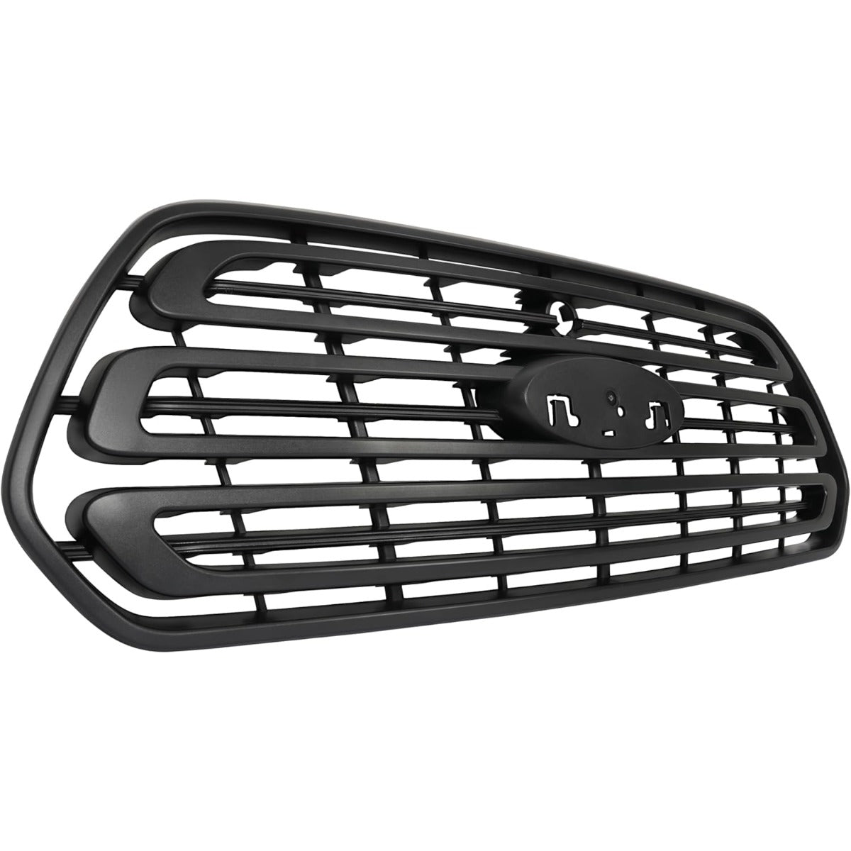 Front Grill Compatible with 2015-2019 Ford Transit 150 250 350 HD CK4Z-17E810-AA FO1200587 Front Bumper Upper Grille Black