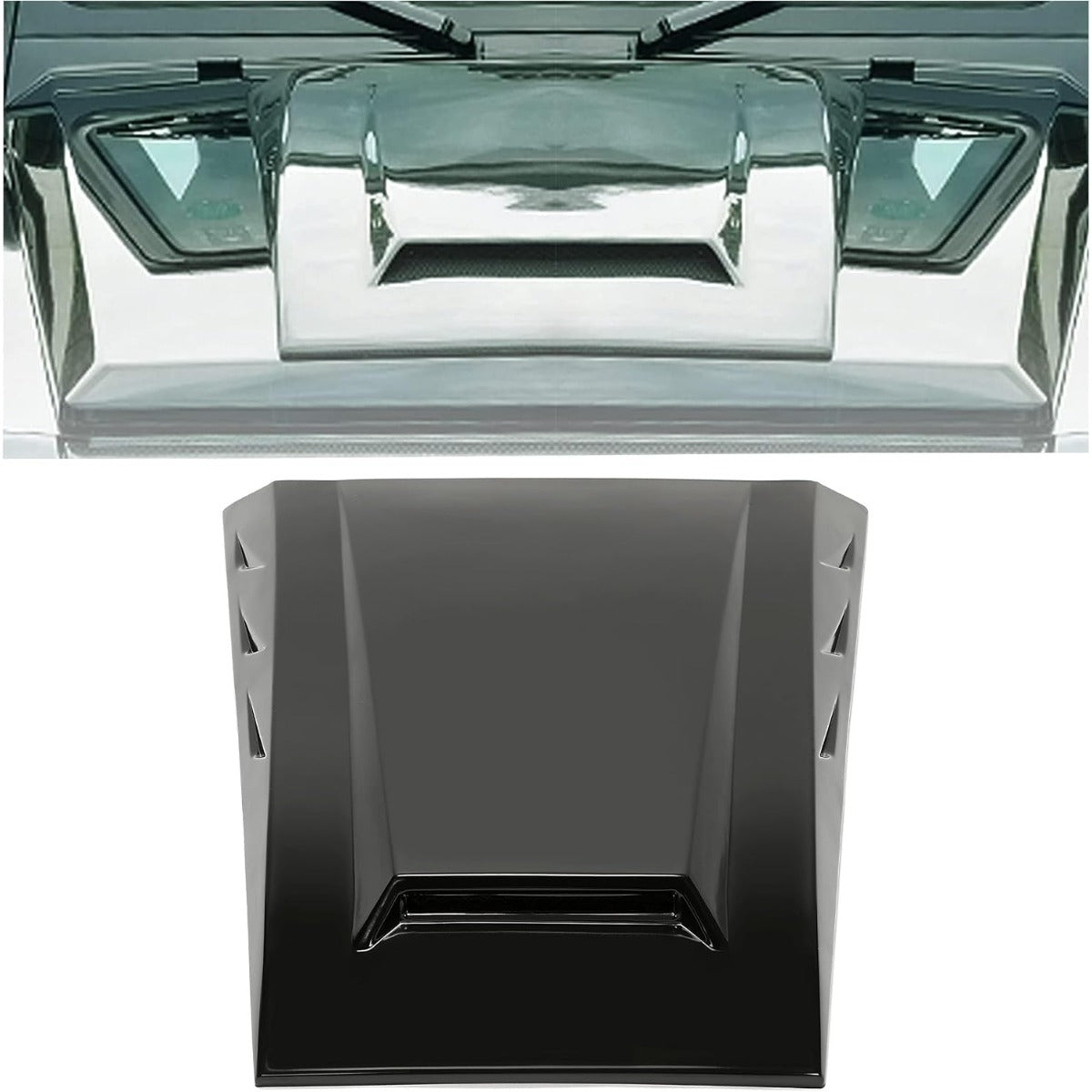 KUAFU Hood Scoop Vent Compatible with 99-18 Mercedes-Benz G-Class W463 G500
