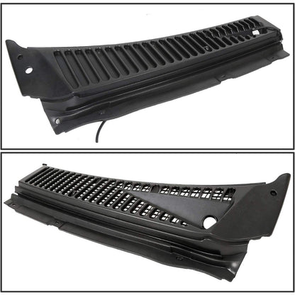 Windshield Wiper Cowl Vent Grille Cover Panels Kit Compatible With 1999-2007 F250 F350 Excursion(Driver&Passenger Side)-Replace Part# 3C3Z-25022A68-AAA & 4C3Z-25022A69-AAA