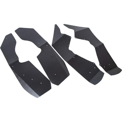 Fender Flares Extensions Compatible with 2009-2014 Polaris RZR-S 800, Front and Rear Mud Flaps