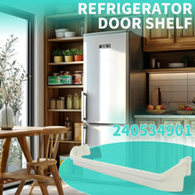 KUAFU 240534901 Refrigerator Door Shelf Bar Compatible with Kenmore Frigidaire Replace for #AP3214630 PS734935 Retainer Rack Rail