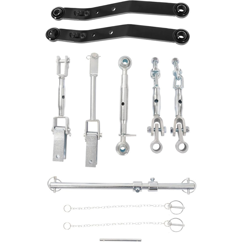 3 Point Hitch Kit Compatible with Kubota B-Series Tractors Category CAT 1 Heavy Duty Steel White Zinc Does Not Fit BX Series B20,B26,BX23s Tractors