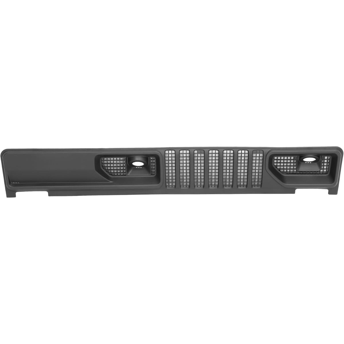 HECASA Front Windshield Wiper Cowl Panel Cover Compatible with 2018-2024 Jeep Wrangler 2020-2024 Jeep Gladiator Replacement for 68307260AC Window Wiper Cowl Panel Cover Vent Grille Plastic Black