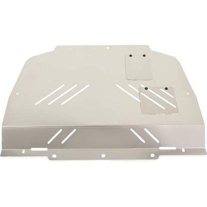 Engine Splash Shield Under Tray Skid Plate Compatible with 2016-2021 Honda Civic Aluminum Silvery