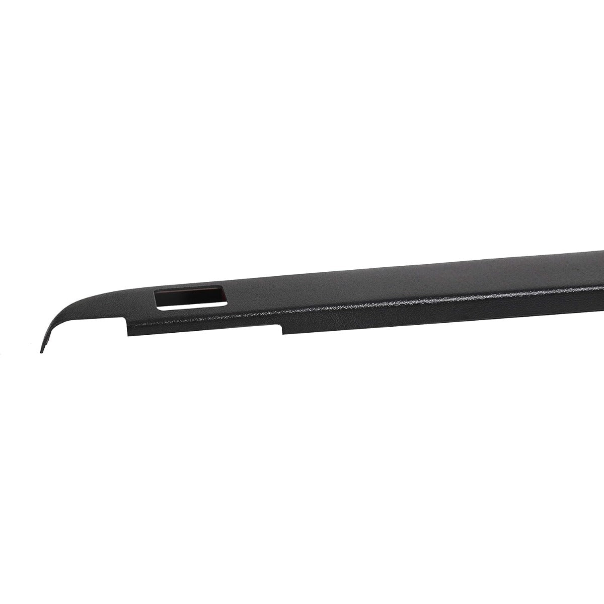 ALMULOO 6'4" Truck Bed Side Rail Cover Compatible with 2002-2008 Dodge Ram 1500 2003-2009 Dodge Ram 2500 3500 Plastic Black Rail Caps Protector Molding w/Stake Pocket Hole
